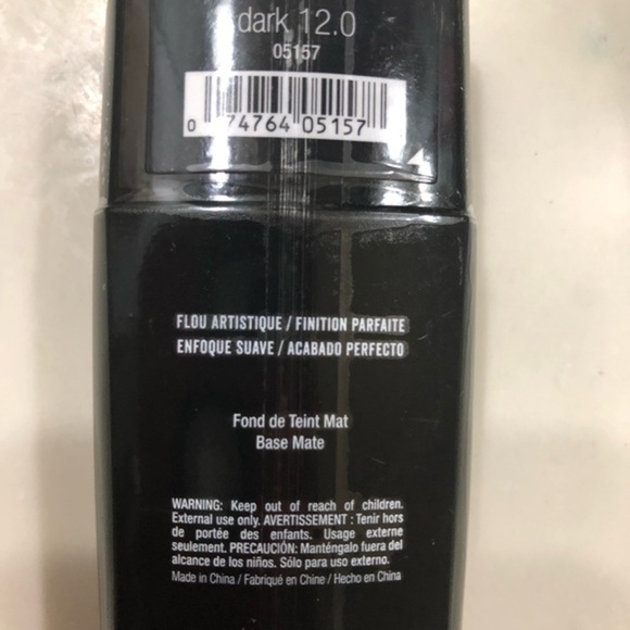 Ardell PHOTO FACE MATTE FOUNDATION soft focus flawless finish - Dark 12.0 new - Picture 4 of 8